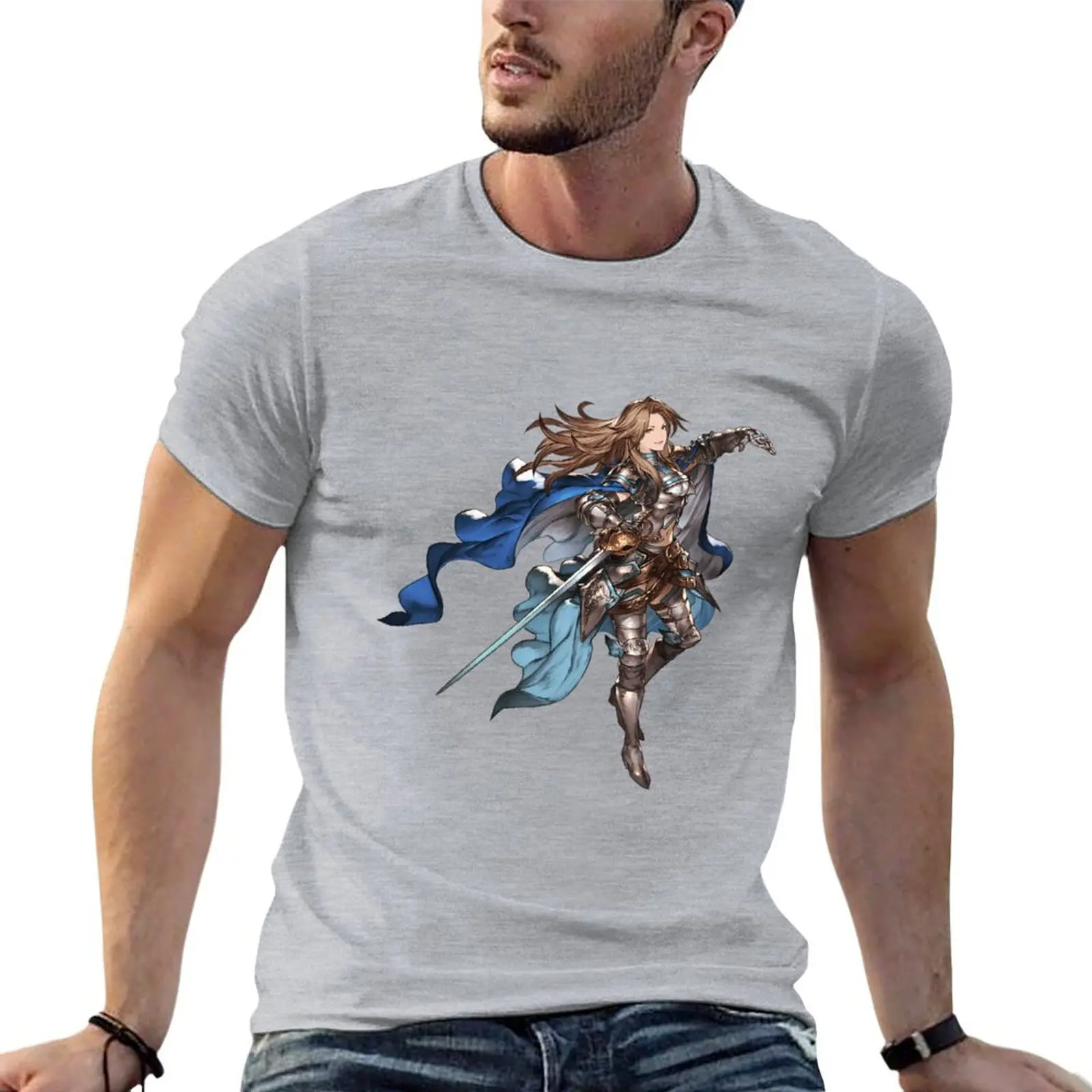 Granblue Fantasy - Katalina Alize T-shirt cute tops customs mens cotton t shirts