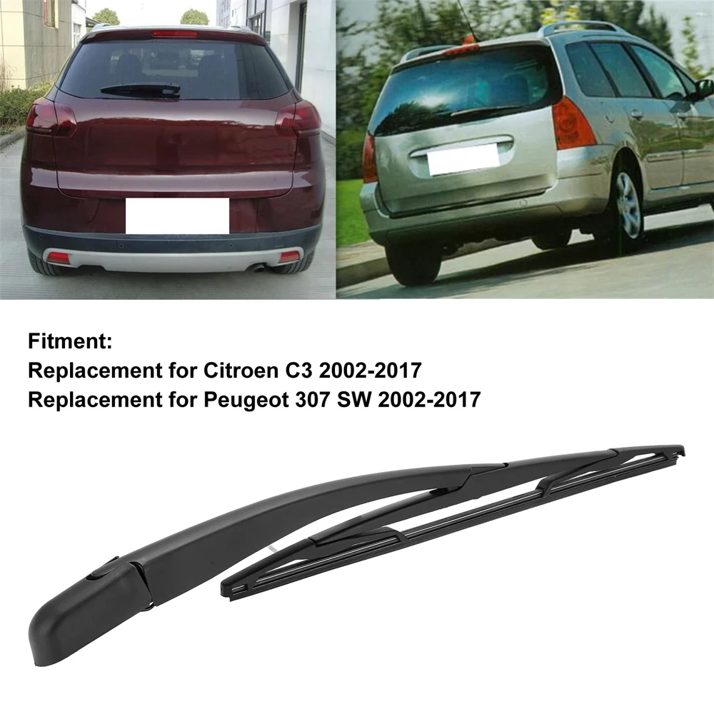 

For Citroen C3 2002-2017 Rear Windshield Wiper Blade Arm Set 6429T8 Replacement Car Part Accessory Auto Maintenance