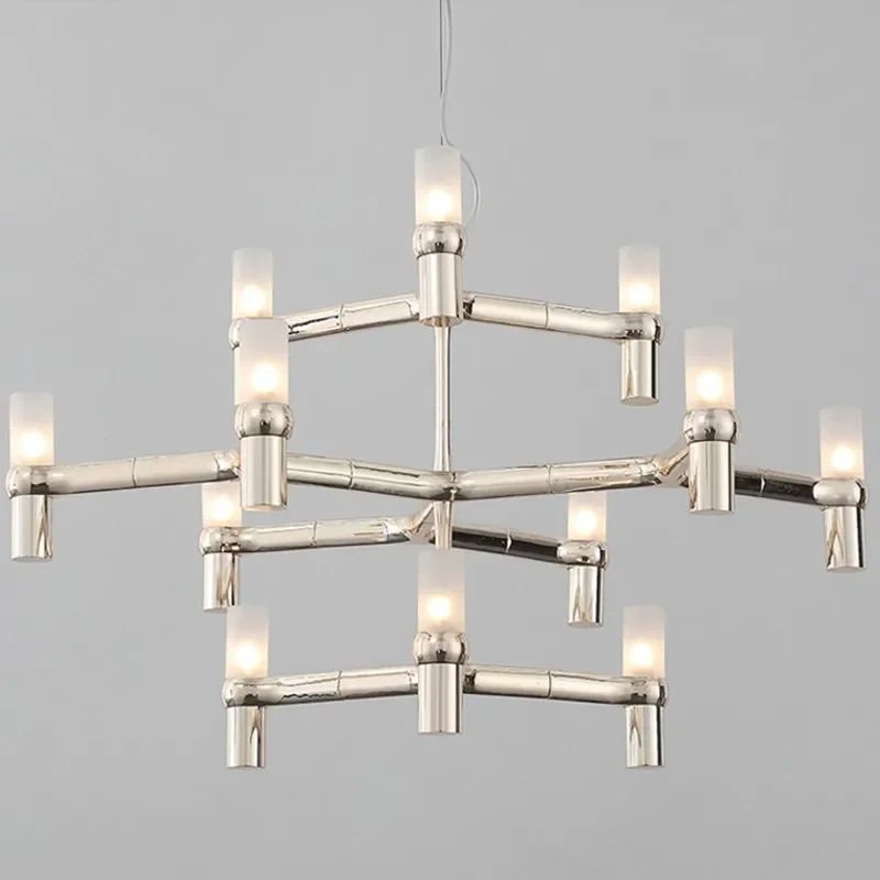 Nordic moderne einfache Esszimmer Wohnzimmer LED-Licht, Modellzimmer, Schlafzimmer, Kronleuchter