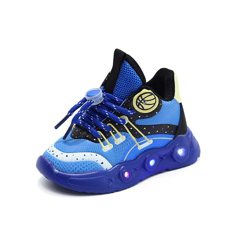 1-6 Years LED Baby Luminous Shoes Boys Glowing Children Sport Sneakers for Kids Girls Anti-slip Toddler Shoes Led Flash Lights