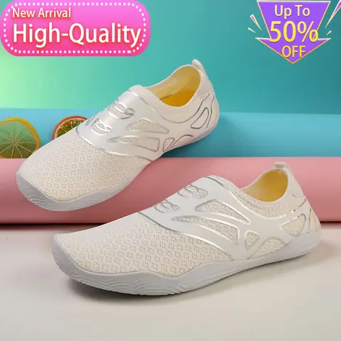 Hot Selling Summer Lightweight Mens Womens Water Wading Shoes Comforta Soft Swimming Shoes Foot Protecting Outdoor Hiking Shoes