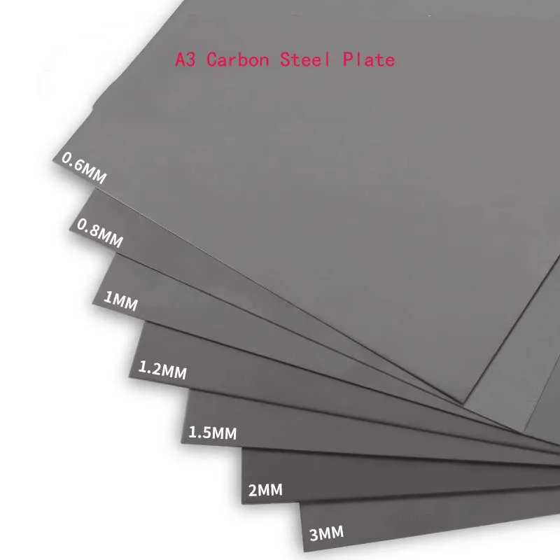 

Q235 Iron Plate A3 Carbon Steel Plate Thin Plate Thickness 0.5 mm / 0.8mm / 1mm / 1.5mm / 2mm / 2.5mm / 3mm /5mm