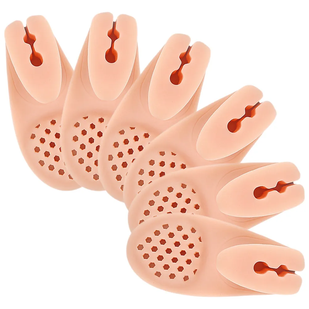 

3Pairs Silicone Toe Separators for Big Toe Alignment Bunion Relief Forefoot Cushion Massage Sandal Inserts Summer Comfort Foot