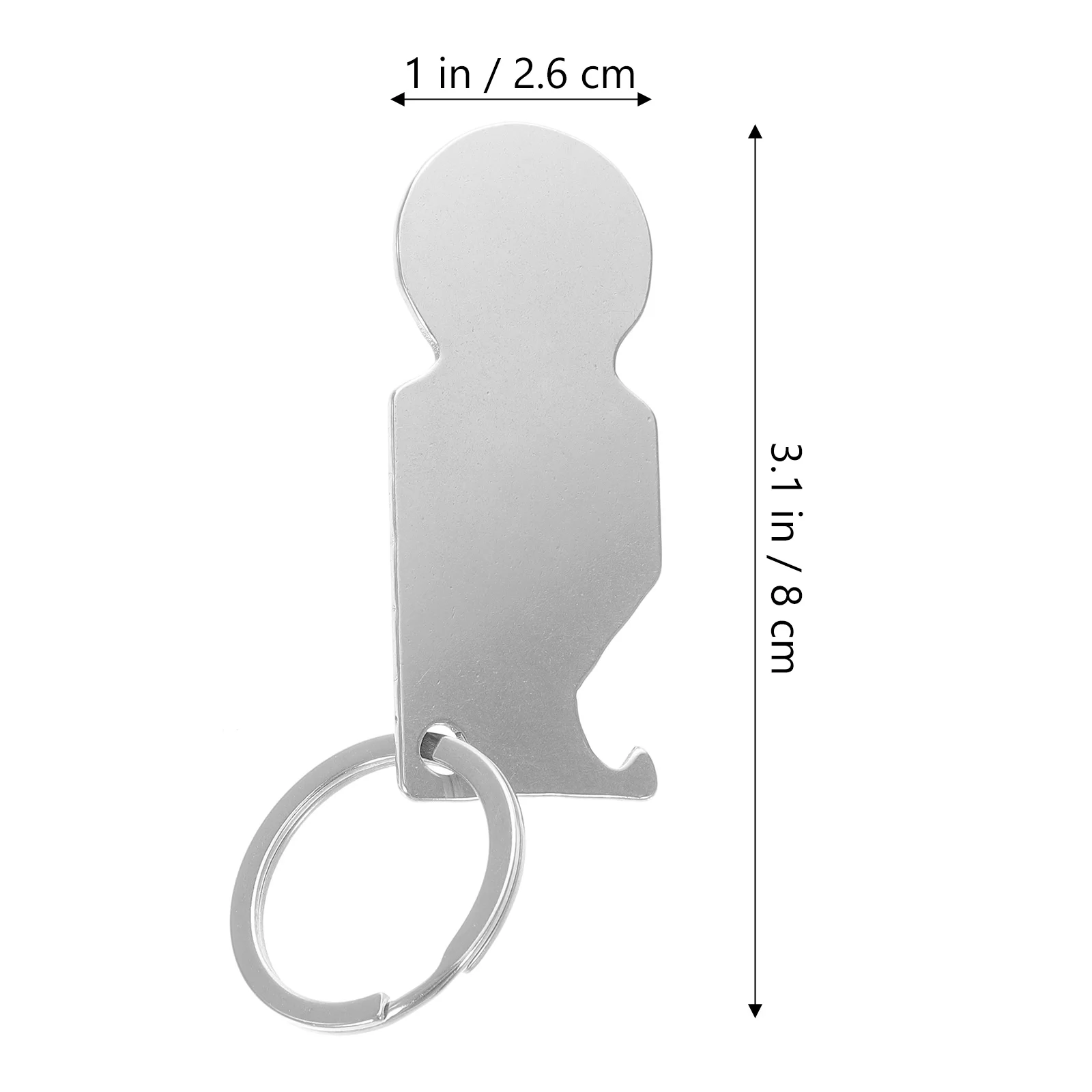 4 ชิ้นผู้ถือเหรียญพวงกุญแจรถเข็น Token Ring ช้อปปิ้งอุปกรณ์เสริมสํานักงานรุ่นรถไฟ Baseboard Alignment Dowels เหรียญ