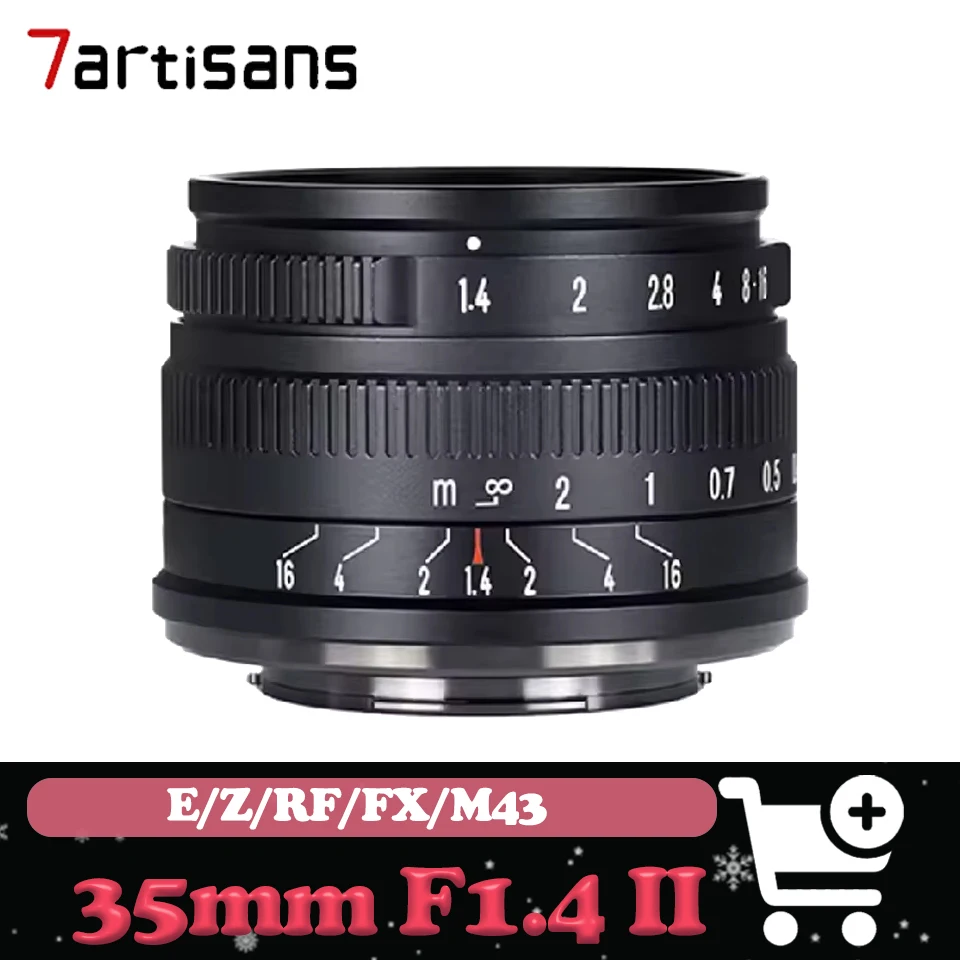 7artisans-35mm-f14-ii-aps-c-lentes-de-camaras-principales-manuales-para-camaras-sony-e-fuji-xf-canon-eos-m-rf-nikon-z-m4-3