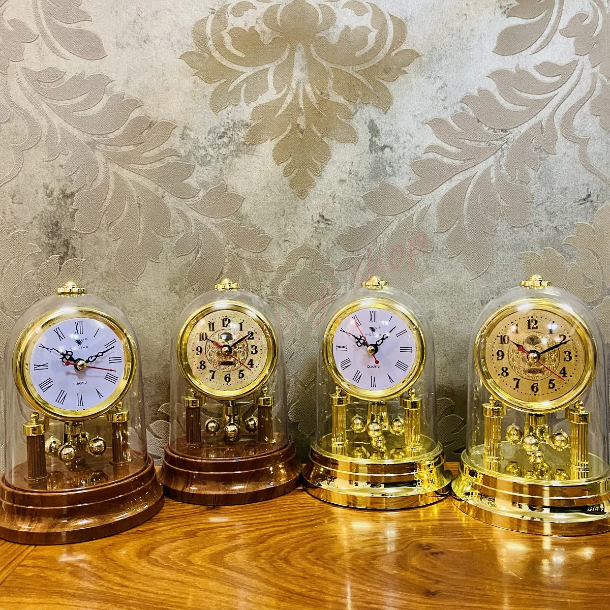 Exquisite Vintage clocks and watches,High grade desk clock gift clock decorations in living room and bedroom,Light luxury clock