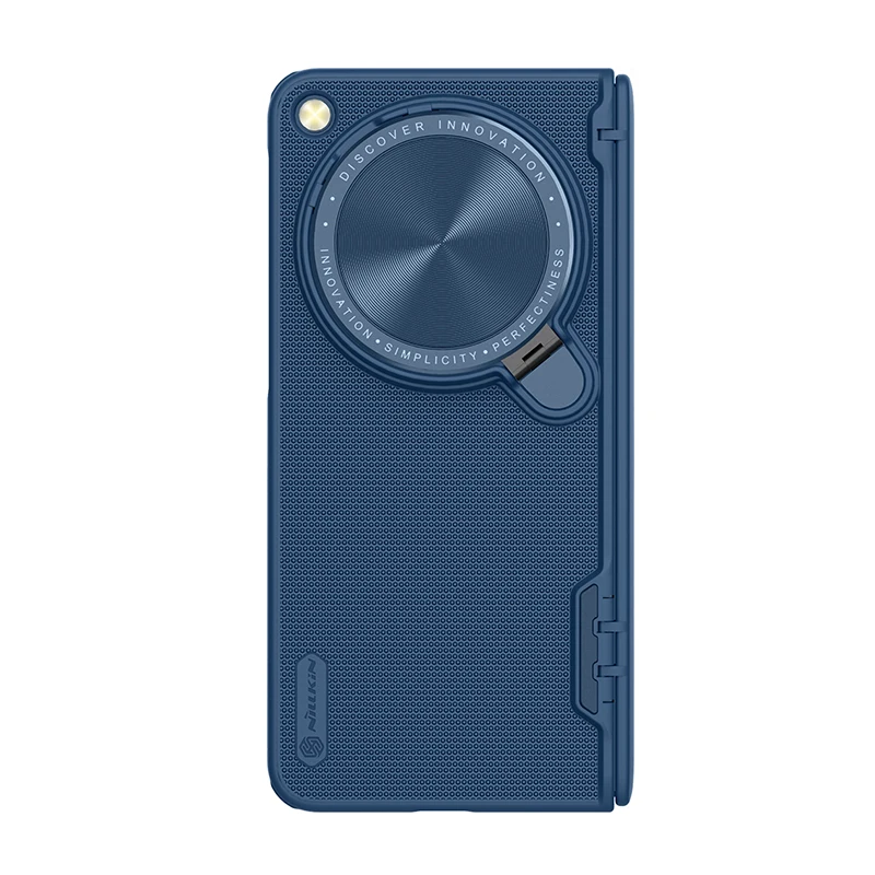 Чехол NILLKIN Super Frosted Shield для OnePlus Open/OPPO Find N3, ультратонкий жесткий откидной чехол из ПК с защитной подставкой для объектива