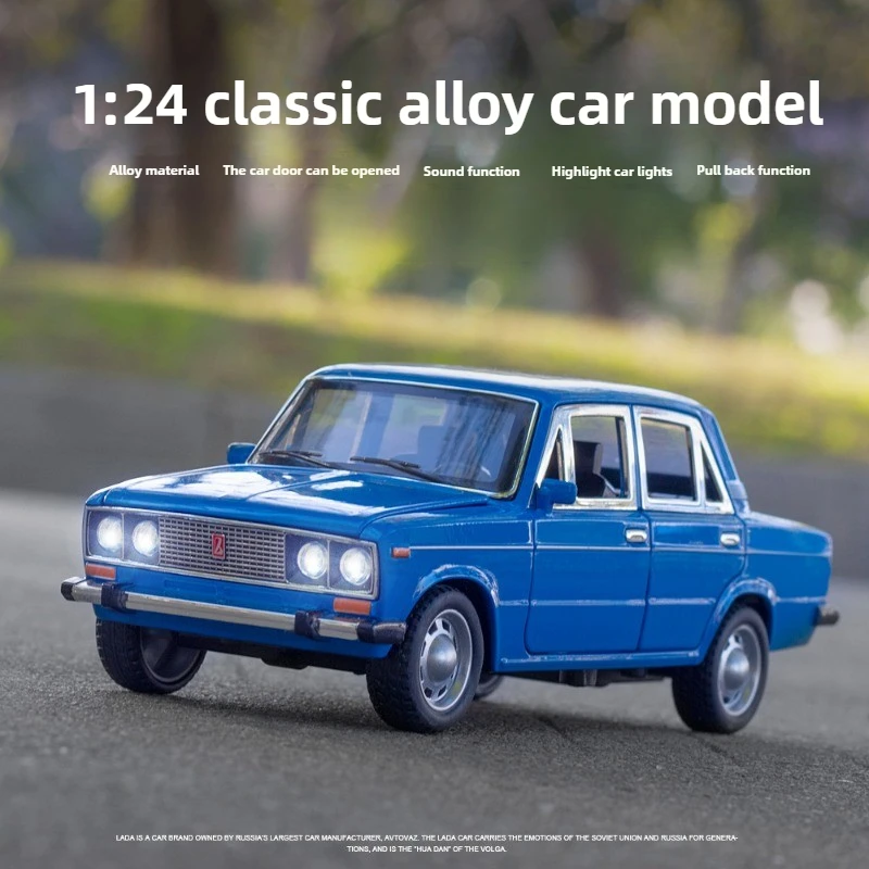 cool stuff toy car funny gift-1:24 classic alloy car model decoration,18cm cool lights inertia pull back model car,toys for kids