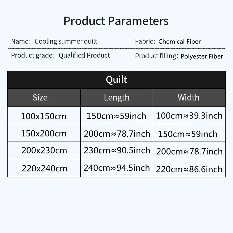 Little Floral Print Summer Cool Quilt Throw Blanket Lightweight Summer Quilt with Double Side Thin Bed Cover Bedding Servilleta