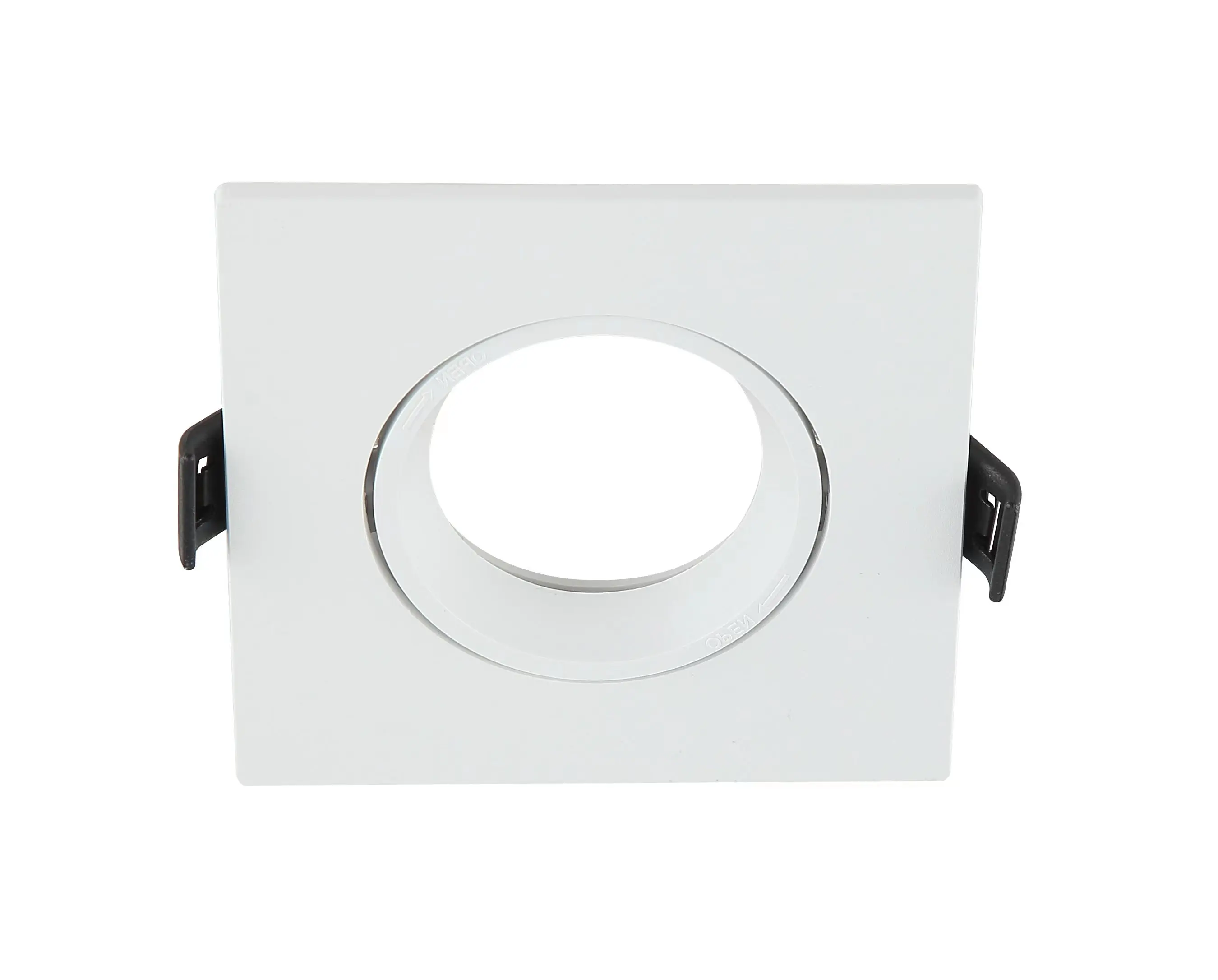 Round Recessed New Design White Black Aluminum Downlight Commercial Adjustable Lighting Led Downlight