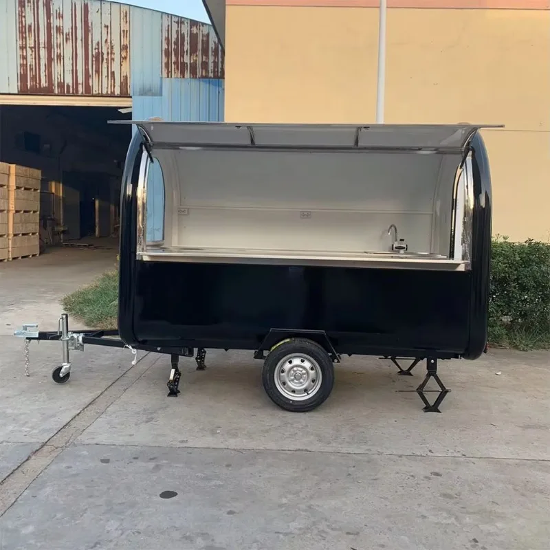 Multifunctional Coffee Food Trailer Food Cart Ice Cream Mini Catering Food Truck USA Standard Professional CE and DOT Approved