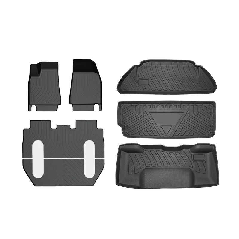Onward Custom Fit Floor Mats Cargo Liners for 2016-2023 tea X TPE Scratch Resistant Easy Clean Design