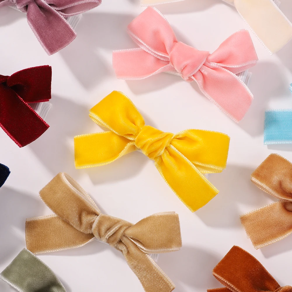 6 قطعة الشريط الصلب الانحناء مقاطع الشعر لطيف اليدوية القوس دبوس الشعر المشابك أغطية الرأس للطفل الفتيات إكسسورات شعر الأطفال هدايا #3