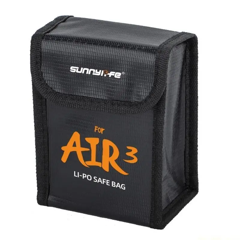F62C Batteries Safe Fireproof Bag for AIR 3 Flight Essential Flight Accessories