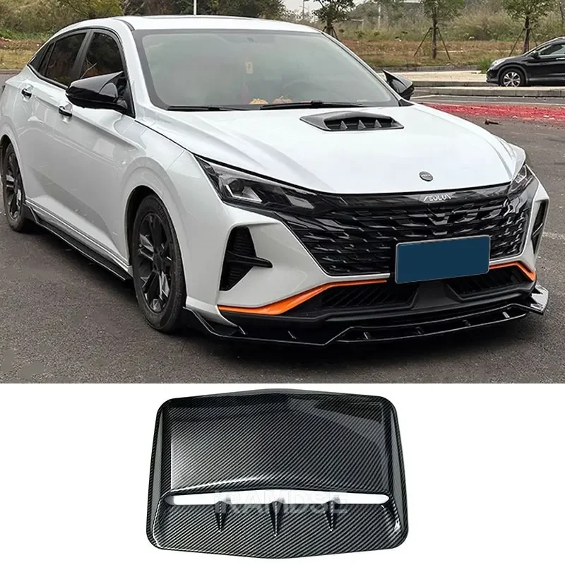 Air Intake Decoration for AEOLUS A30 2023 2024 Hood Cover Universal Type Engine Hood Air Vent Car Body Kit Spoiler Accessories