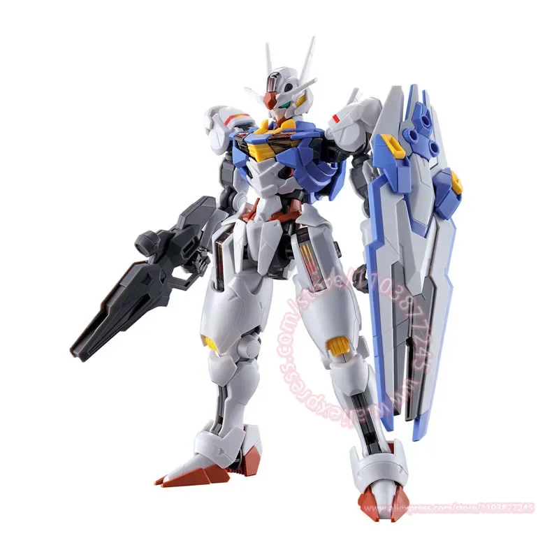 BANDAI Mobile Suit Gundam: The Witch From Mercury AERIAL Trendy Hand Action Figure Peripheral Model Tabletop Decoration HG 1/144