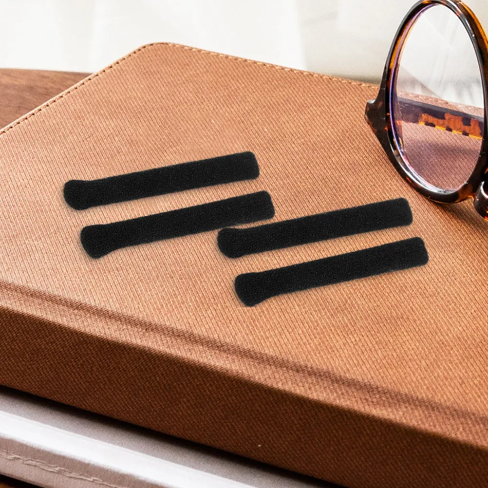 

3Pairs Comfort Knit Eyeglass Ear Pads Anti-Slip Temple Sleeves for All Eyewear Types Extended Wear Support Non-Slip Grip Glasses