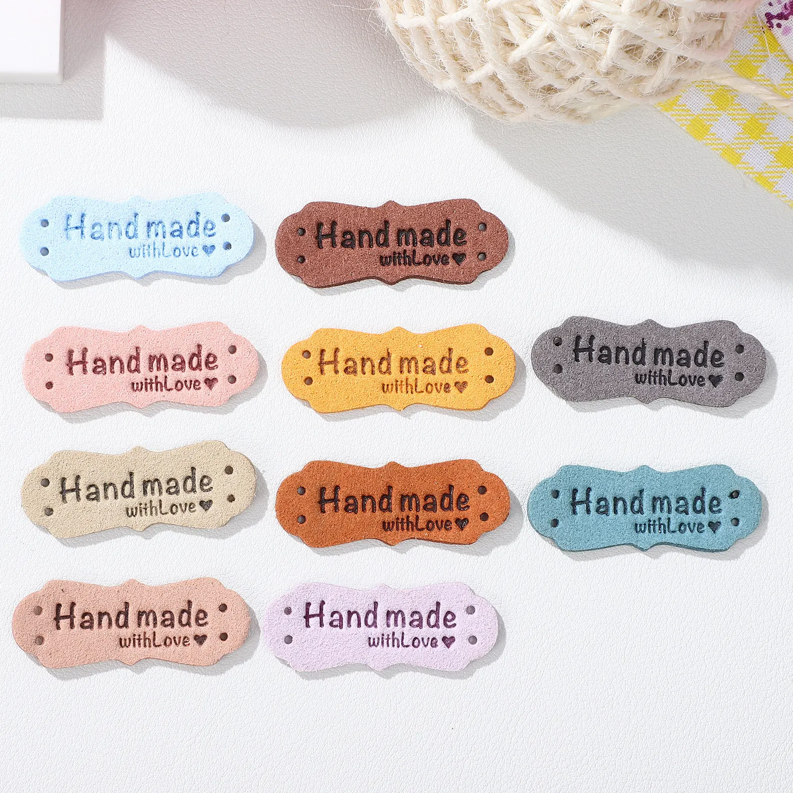 Sewing Label - 50Pcs Colored Labels Multi-Function Handmade Sew