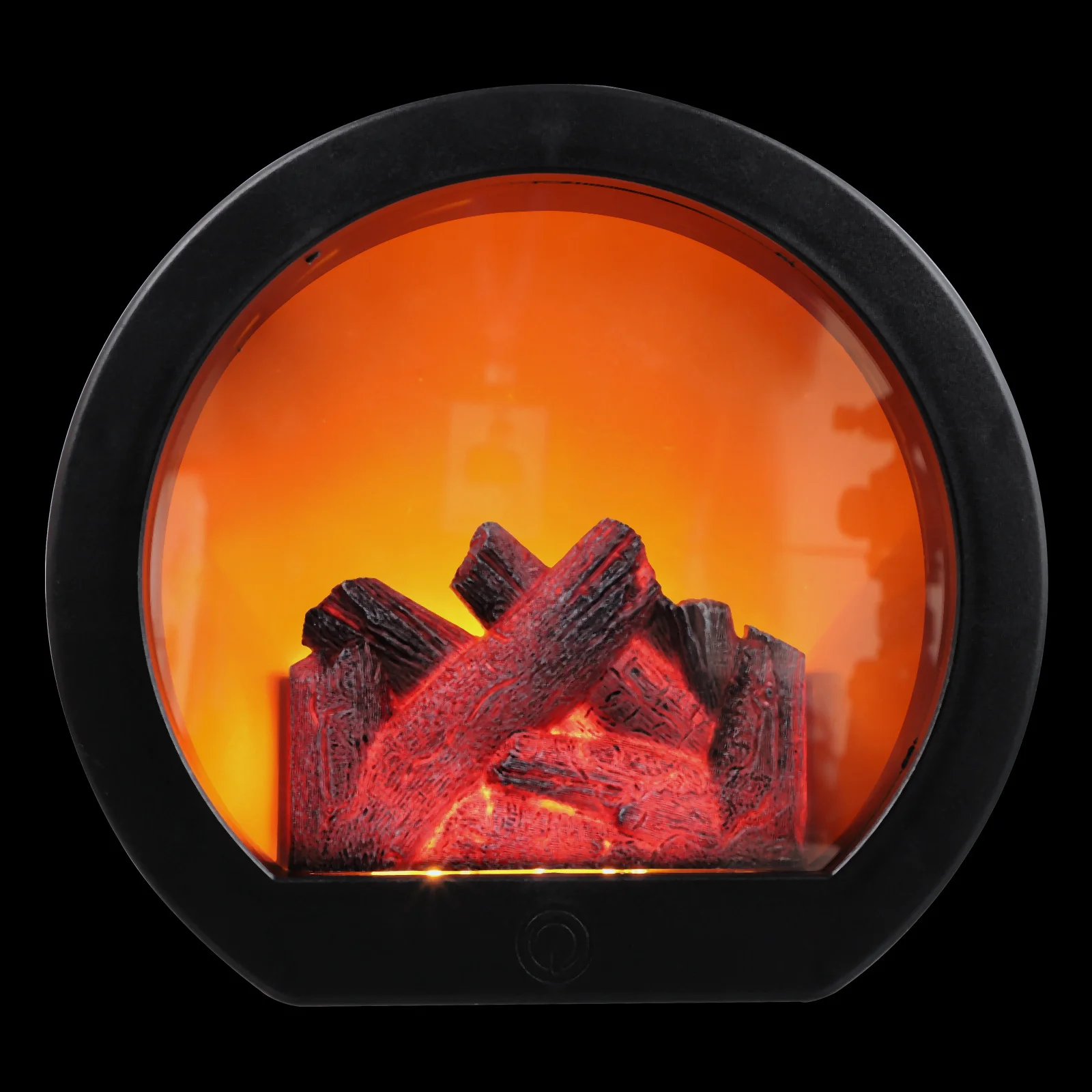 

Desktop Light LED Flame Effect Lantern Fireplace Lanterns Exquisite Craftsmanship Decorative Lamp for Home Sitting Decoration