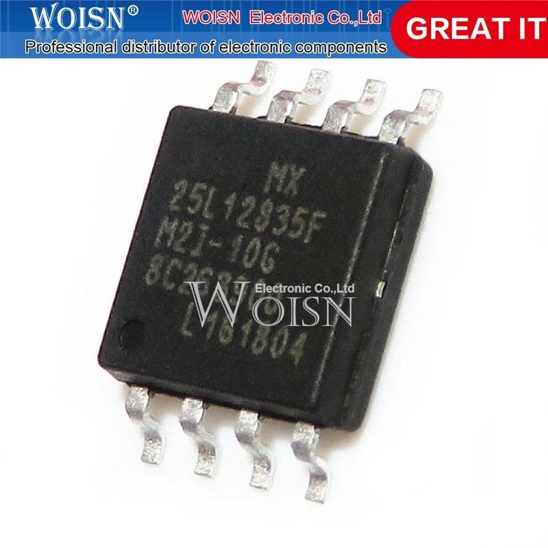 10PCS MX25L12835FM2I-10G MX25L12835FM2I MX25L12835 SOP-8