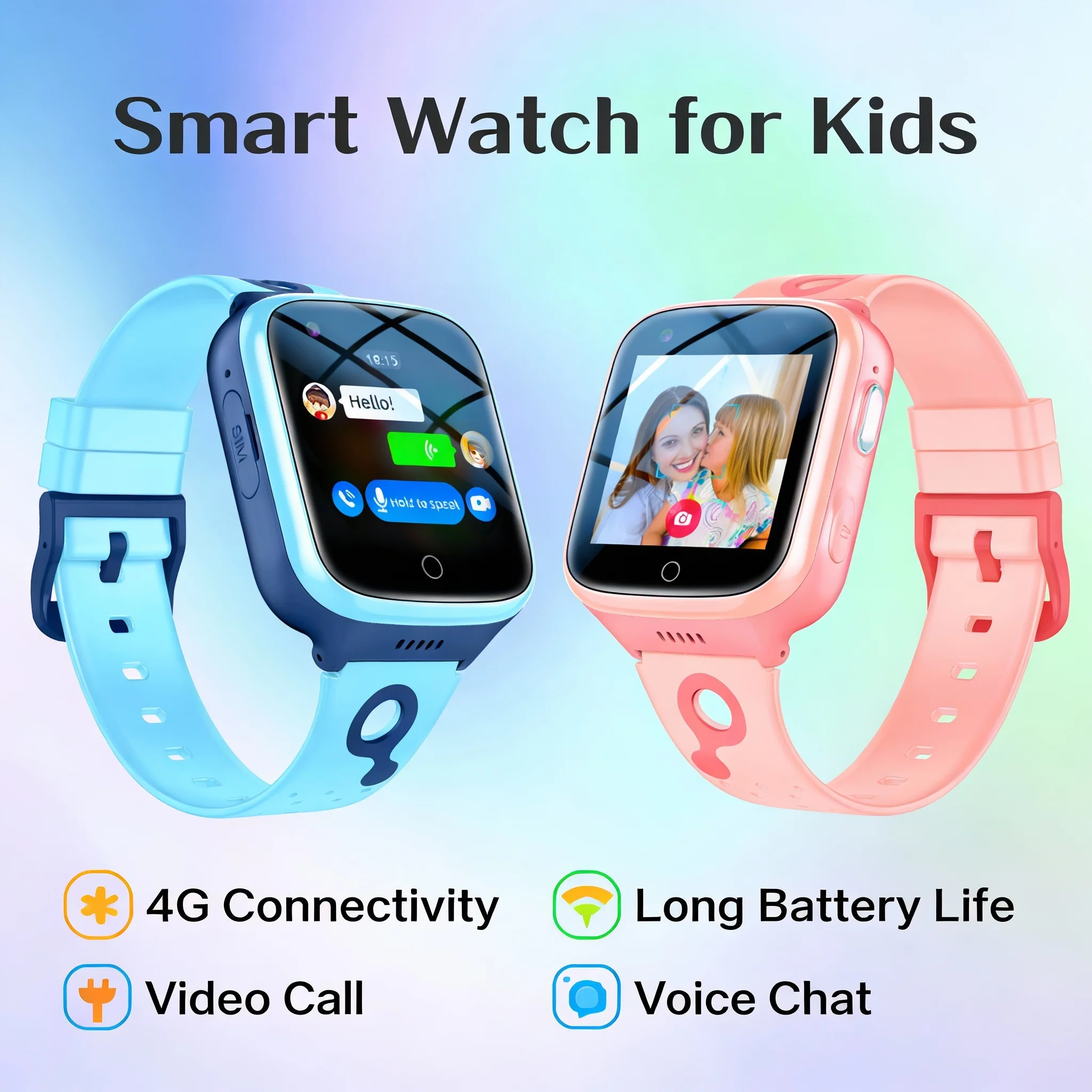 Smartwatch 4G per Bambini con - Smartwatch Watches For Girls Kids recensione e prezzo