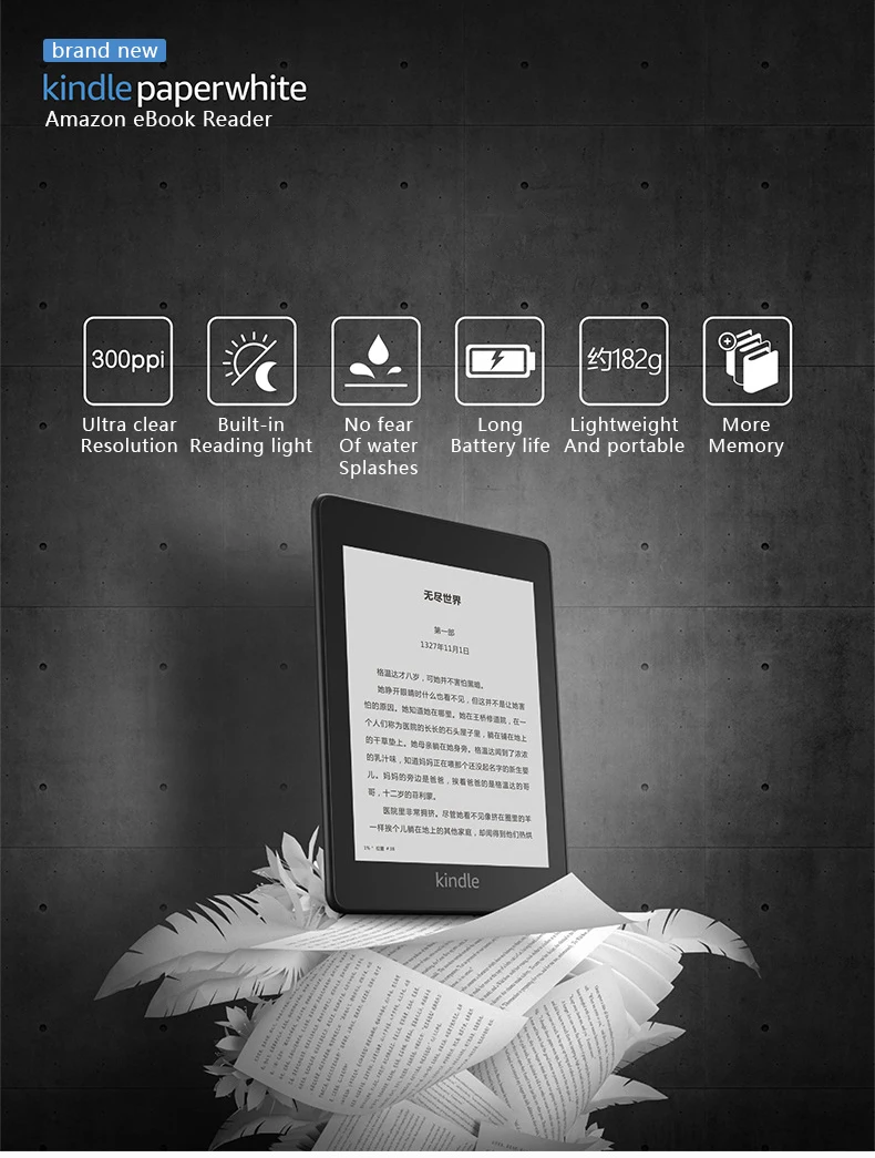 Amazon Kindle Paperwhite 10e génération 32 Go Wi-Fi sans publicité