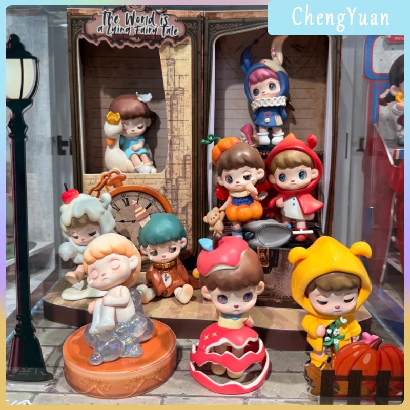

Подлинная Anmoo The World Is A Lying Fairy Tale Series слепая коробка милая коллекция кукол настольное украшение модный тренд подарок