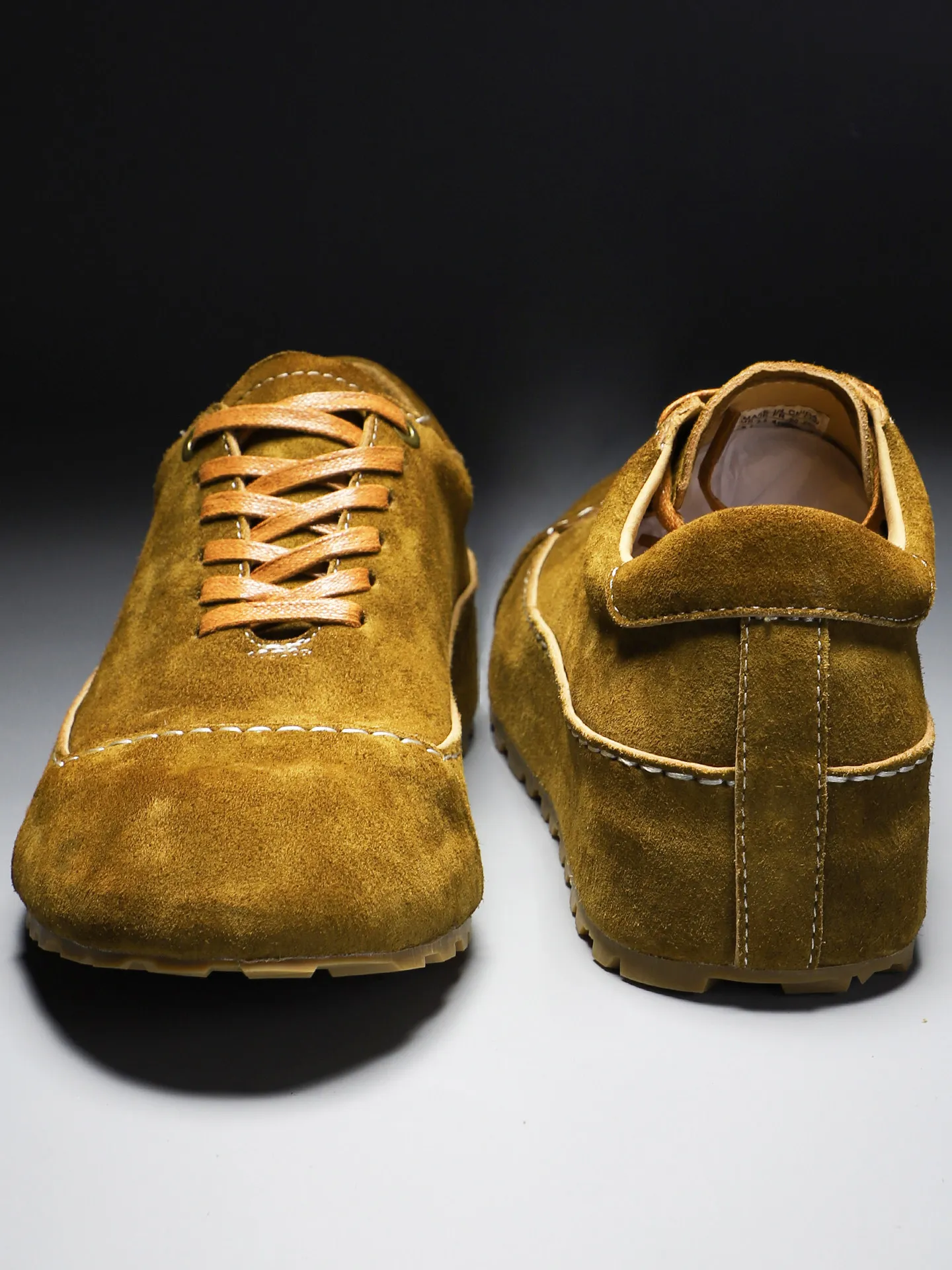 

Men's Horse Leather Shoes High-end Retro Style Liberation Shoes Suede Leather Shoes Workwear German Training Shoes Increased Thi
