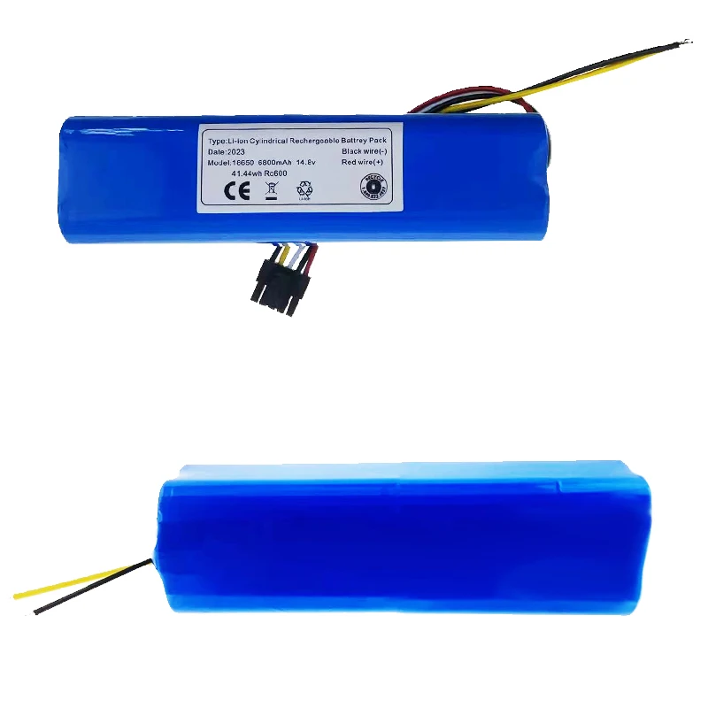 Imagem -06 - Bateria do Li-íon para o Aspirador de pó do Robô 6800mah 14.8v 18650 4s2p Cecotec Conga 4090 4490 4690 4590 Novo