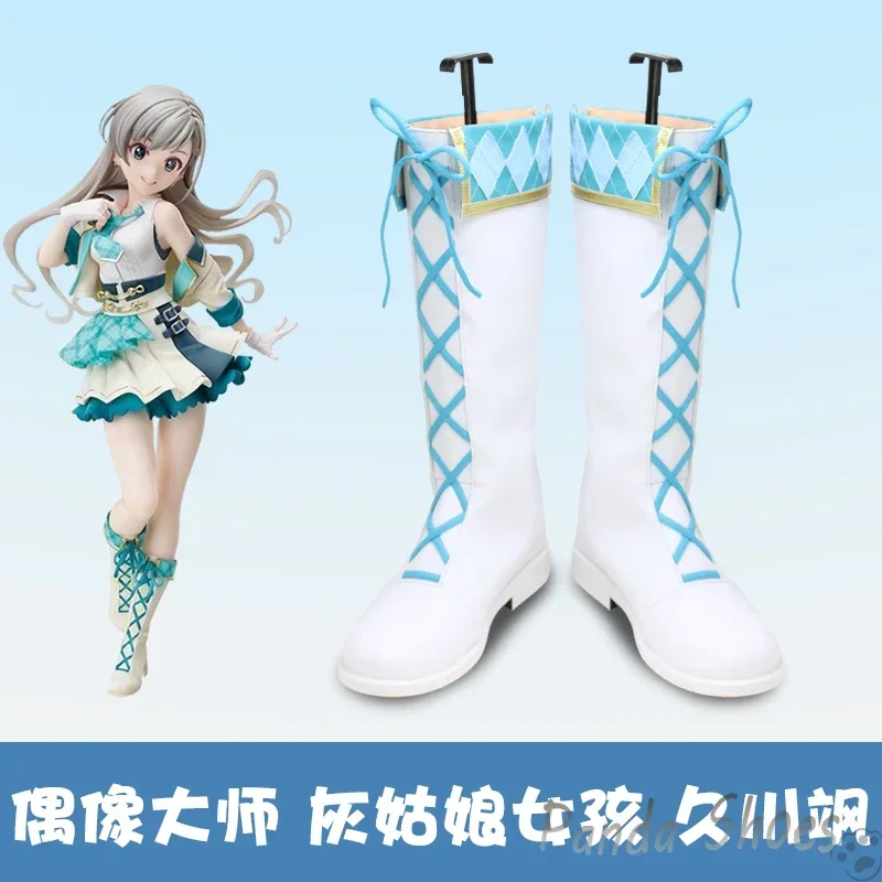 

Game Rebellion Hisakawa Hayate Cosplay Shoes Anime Cos Comic Cosplay Costume Prop Shoes for Con Halloween Party