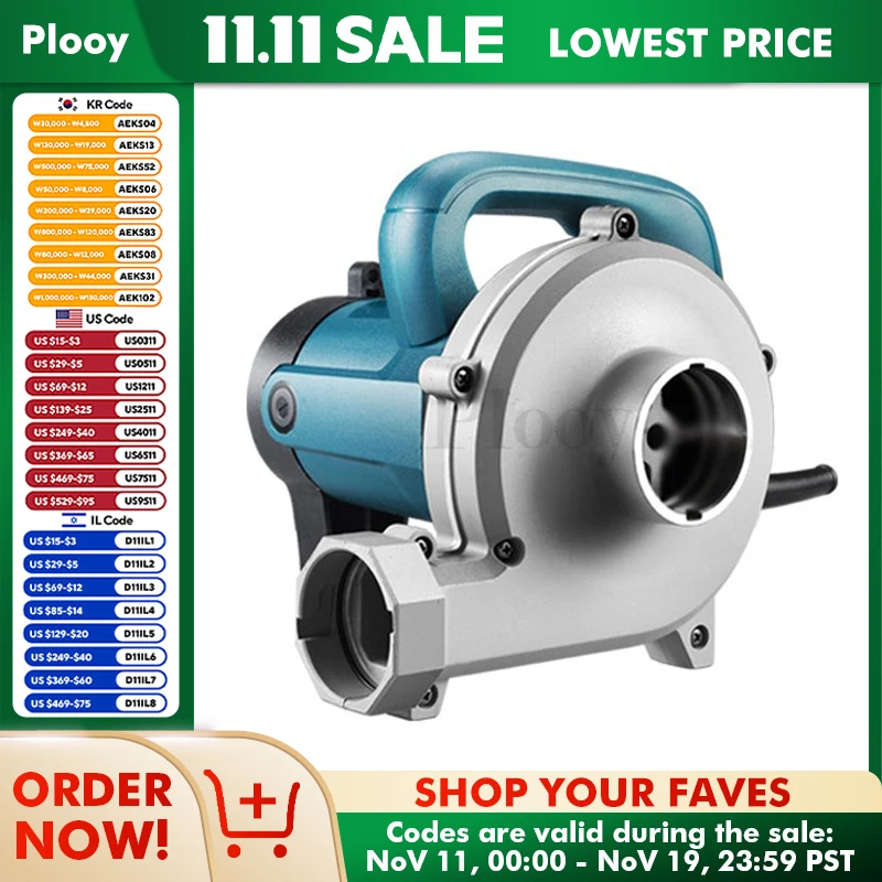 4580W  Industrial Grade Vacuum Cleaner Dust Collector Dust Blower For Electric Cutting Slotting Milling Blow and Suction Machine