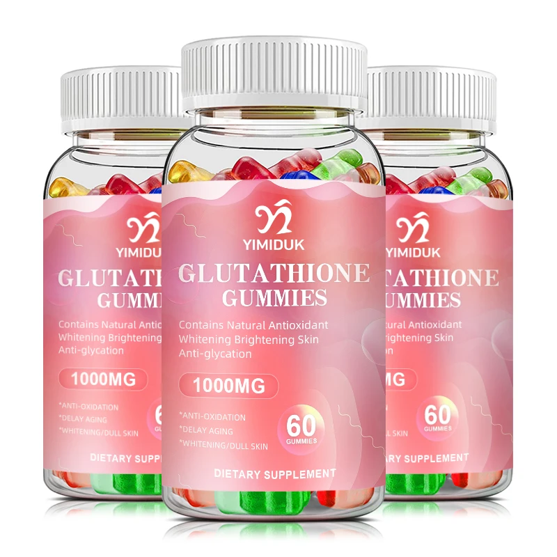 Glutathione Collagen Gummy Whitening Anti-Aging Skin Glow Collagen Vitamins Beauty Gummies