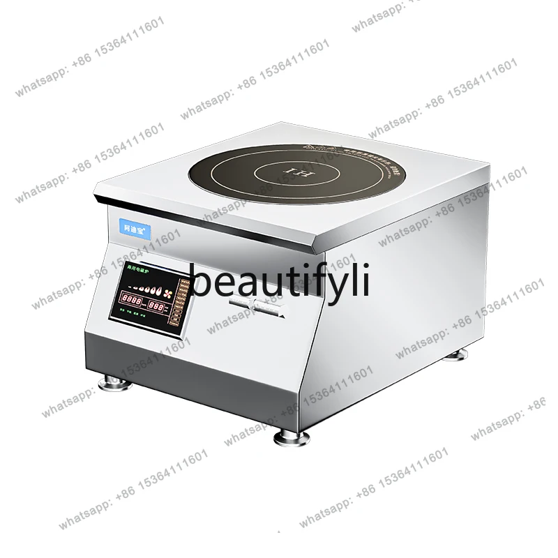 

Single and Double Head Electromagnetic Soup Cooker 12kw 15KW Commercial Hanging Soup Cooker Low Profile Soup Cooker