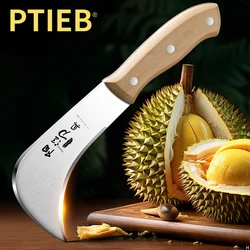 PTIEB Open durian special knife big machete fruit knife household cut leek chopping knife