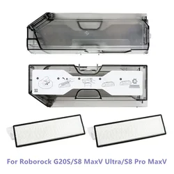 Dust Bin Box Dust Collecting Box For Roborock G20S/S8 MaxV Ultra/S8 Pro MaxV Robot Vacuum Cleaner Accessories