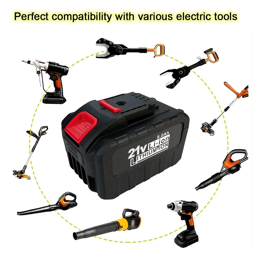 Lithium Battery 21V 3000/6000/9000mAh ,for Worx Electric Power Tool Pruning Saw Drill Percussion WA3551 WA3553 WA3641 WG629E