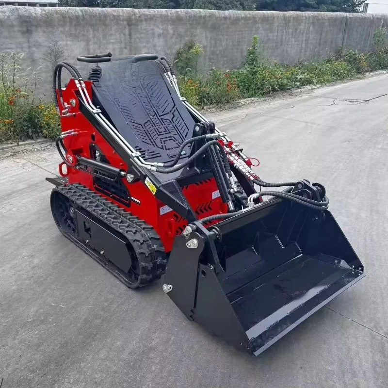 Mini Slip Steering Compact Utility Loader Earthmoving