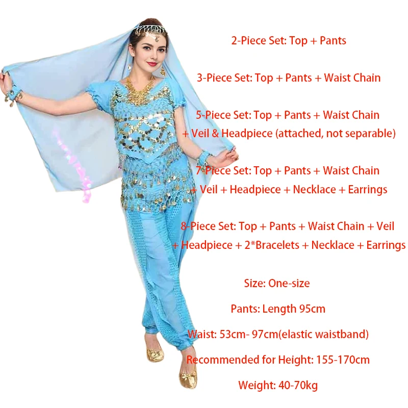 2025 جديد الكبار ملابس رقص البطن تأثيري أداء الرقص الهندي الزي مع تسليط الضوء على السراويل مجموعة ممارسة البدلة للنساء