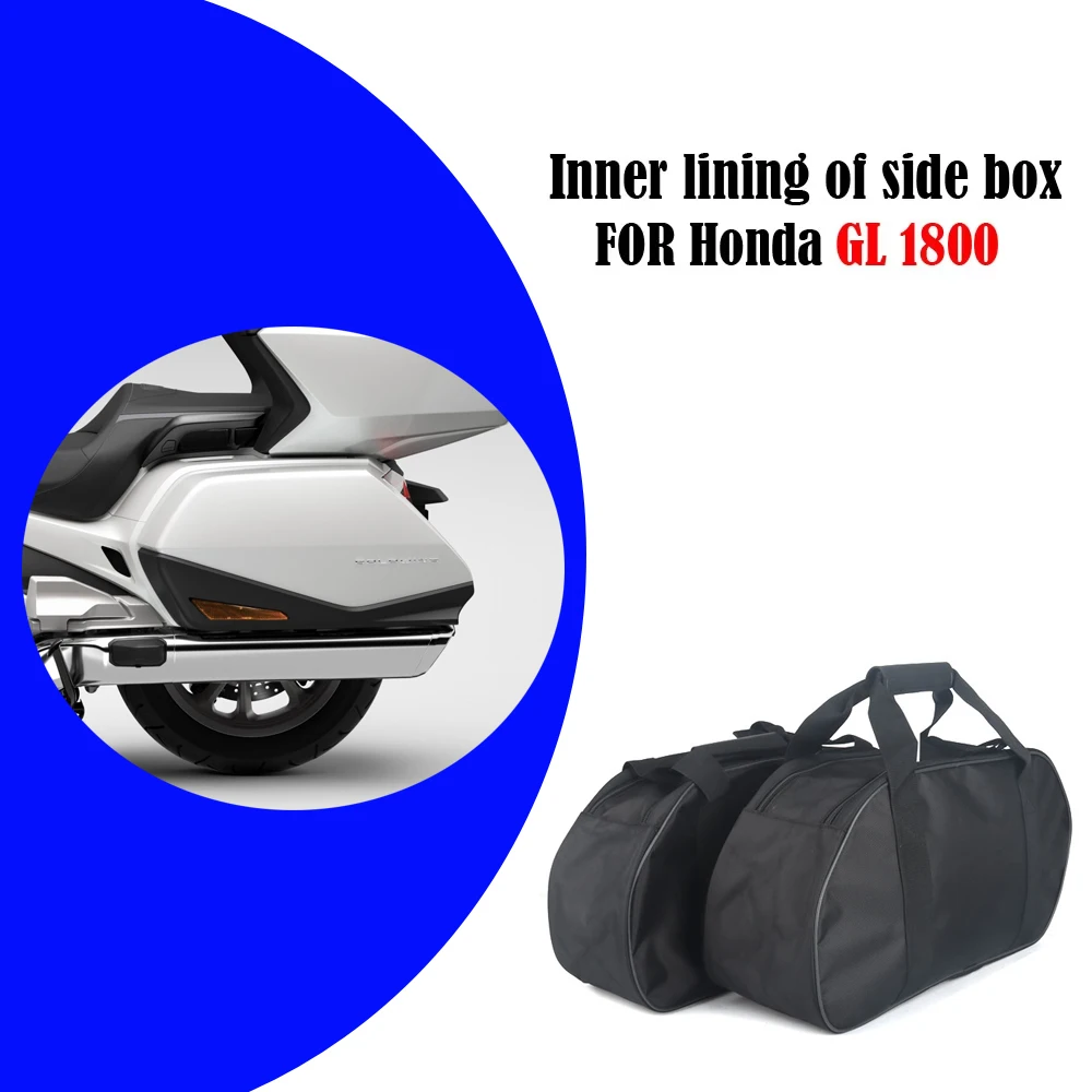 

New Motorcycle Side Luggage Bags Black Inner Bags Accessories For Honda Goldwing GL1800 F6B GL1800 2018 2019 2020 2021 2022+UP