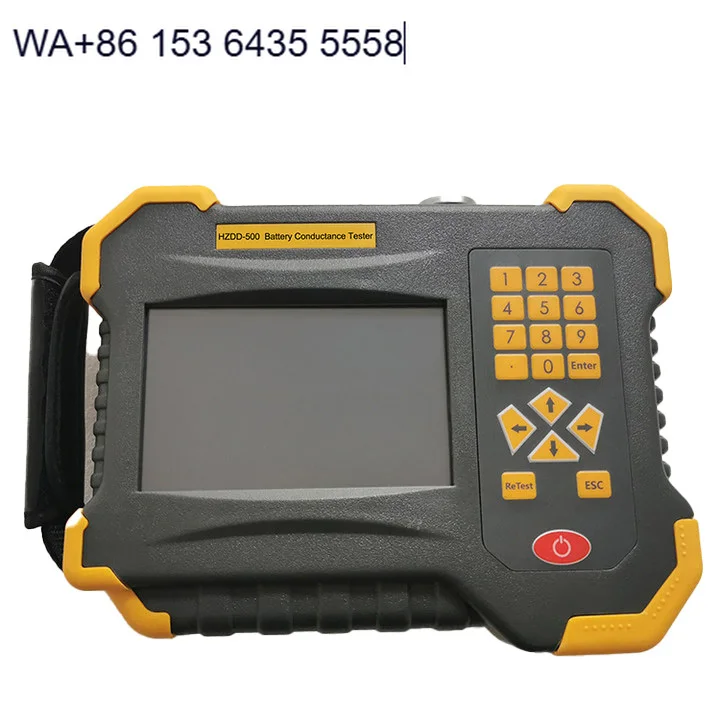 Huazheng HZDD-500 OEM  Portable Digital Battery Conductance  Testers for Conductance and Capacity Measurement