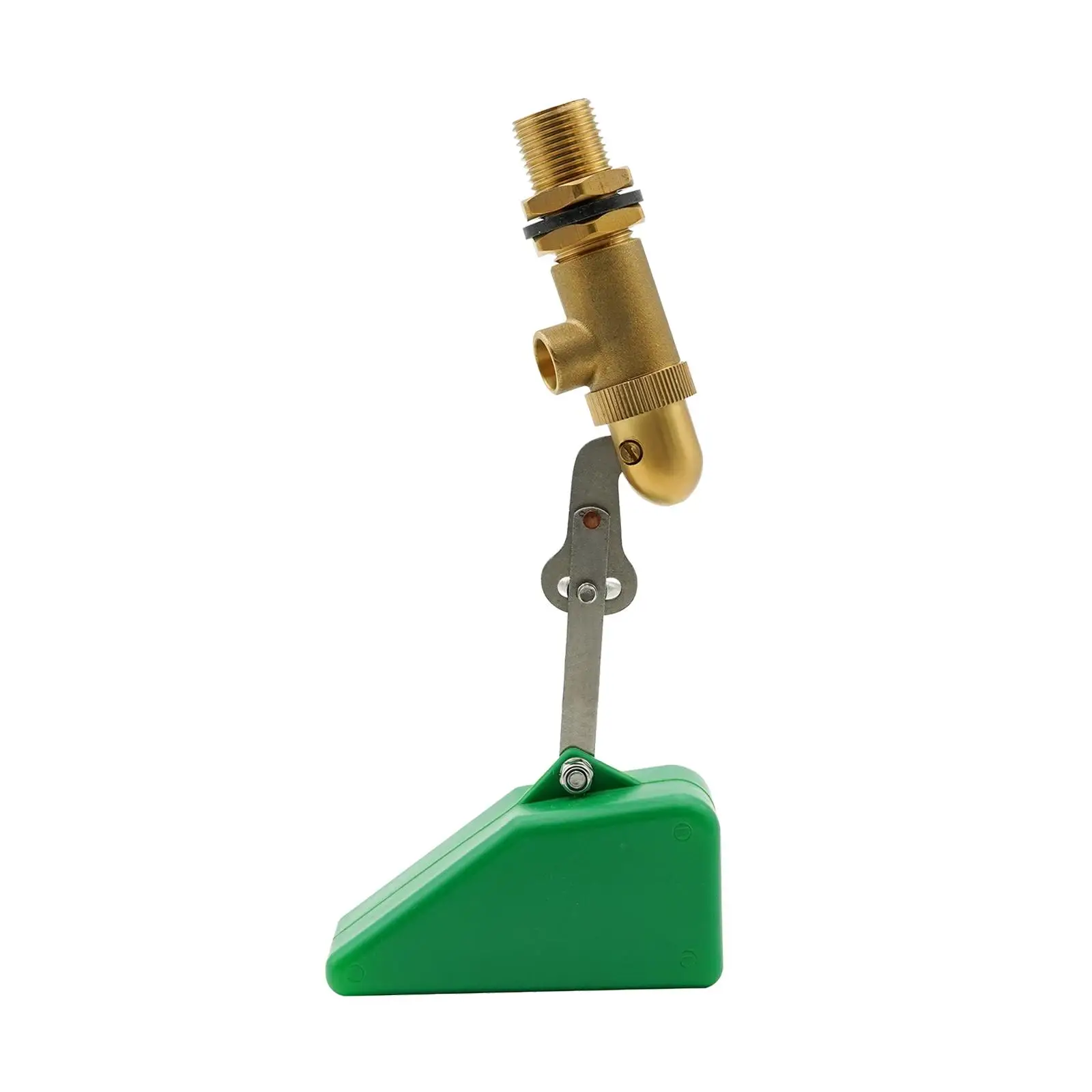 Brass Float Valve with Plastic Ball Flow Control Valve for Pond Shut Off Stock Tank Pool 1/2 inch Aquariums Floating Ball Valve