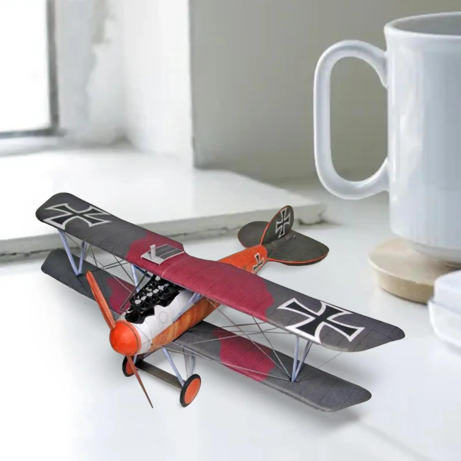 1:33 Scale Plane Model DIY Paper Arts plane Desk Decor Handmade Toy Fighter building blocks Set Aircraft 3d Paper Model