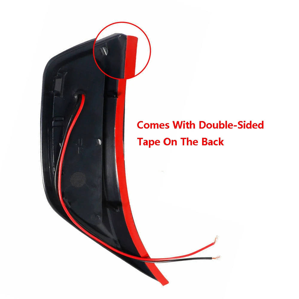 2 قطعة ل جيب رانجلر JL JLU 2 باب و غير محدود 4 باب المصارع JT شاحنة 2018 2019 2020 2021 2022 LED أضواء علامة الحاجز