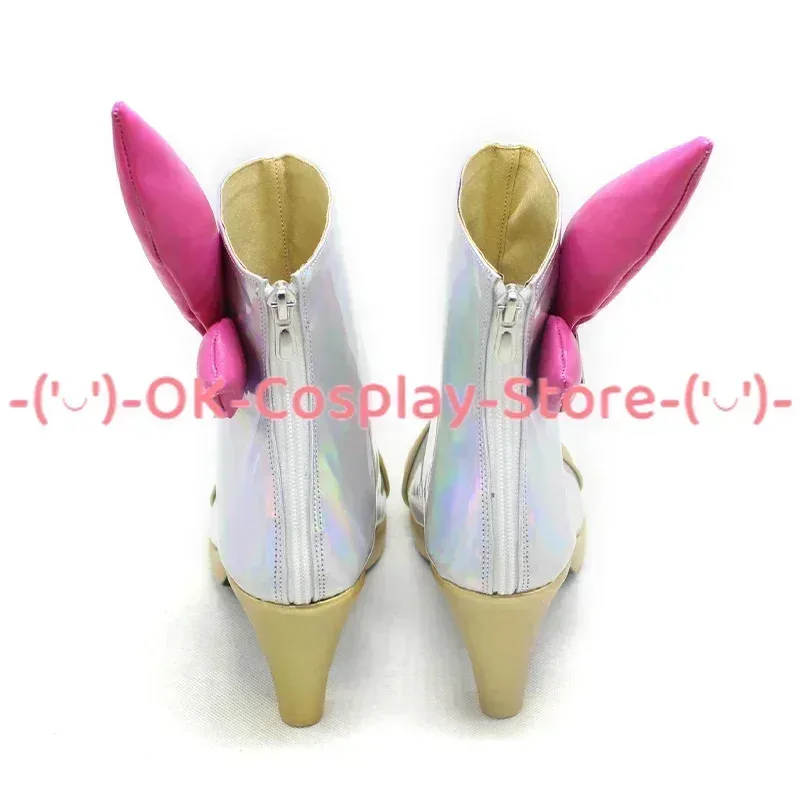 

DY20Kaisa Обувь для косплея LOL Star Guardian Kai'Sa Косплей Обувь из искусственной кожи Хэллоуин Карнавальные ботинки Реквизит для косплея на заказ25