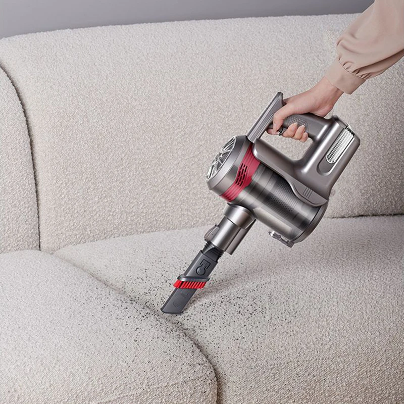 مكنسة كهربائية جديدة قوية للرطب والجاف للمنزل 15kPa مكنسة كهربائية LED إضاءة السجاد مكنسة كهربائية أرضية مع ممسحة