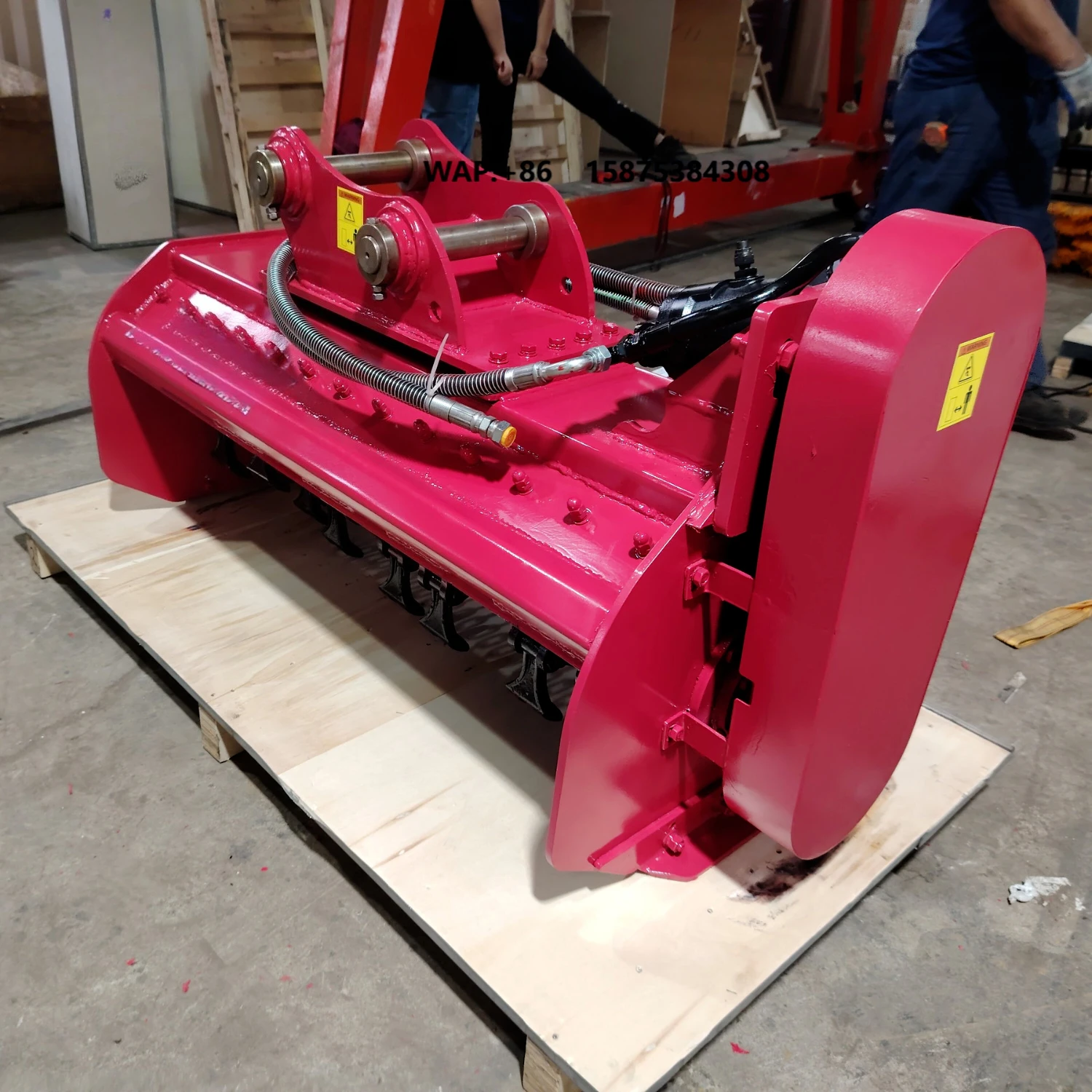 High Safety Excavator Forestry Mulcher Grass Mower for Utility Roadside Management Fit JS130 JS145W JS160W Excavator