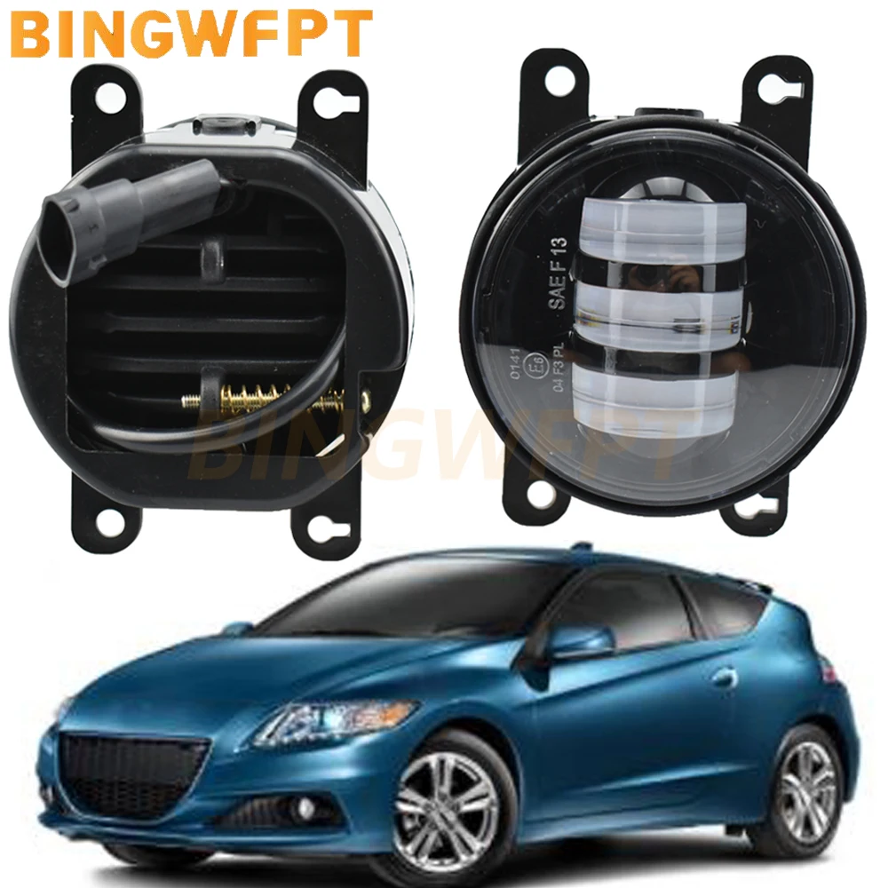 Superior Quality Fog Lamps For Honda CR-Z CRZ 2013-2015 For Suzuki LED Fog Light High brightness Fog Lamp DRL 12V H11 Fog Lights