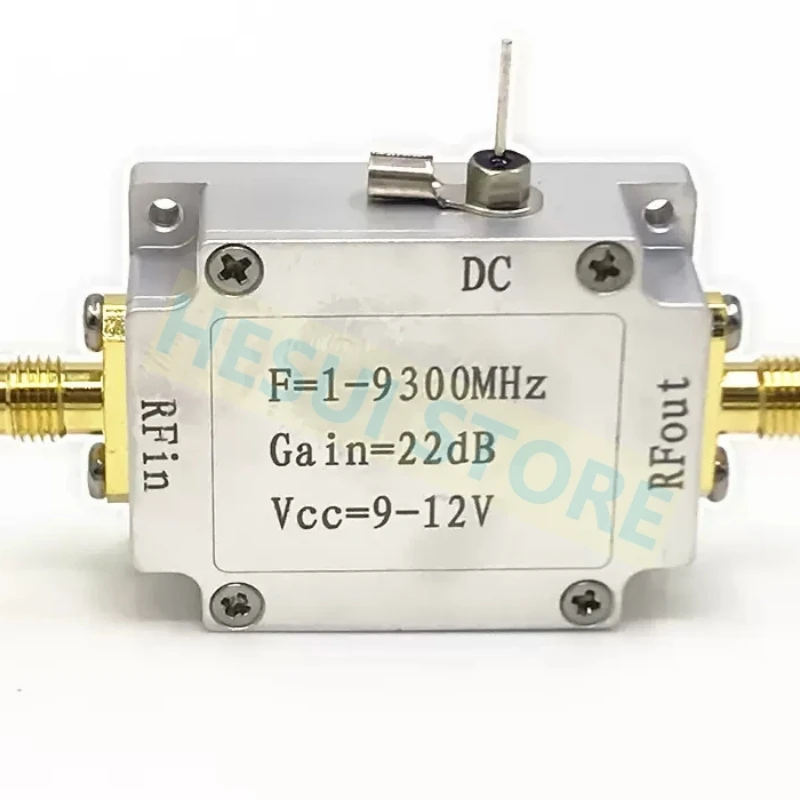 เครื่องขยายสัญญาณ RF UWB LNA0.1-8500MHz 22dB