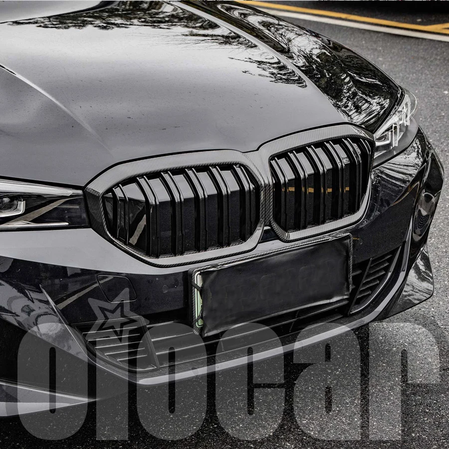 

oiomotors High Quality Dry Carbon Front Grille for BMW I3 BEV