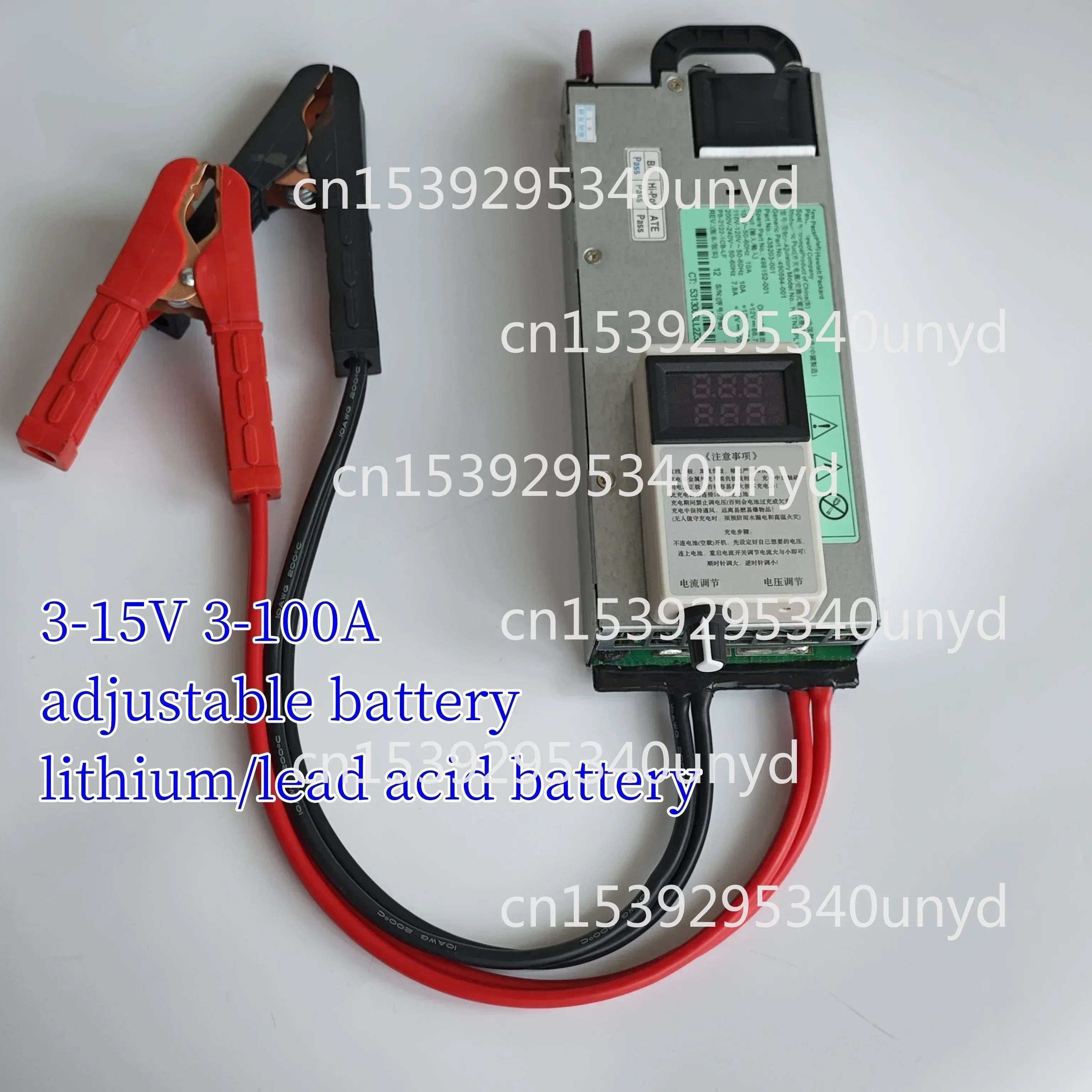 3-15V 3-100A 12V 100A Adjustable Charger 14.6V 100A 12.6v 100A Lithium Polymer For Lithium Ion Battery Lead Acid Battery